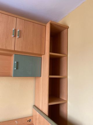 Conjunto de mobiliario cama + escritorio