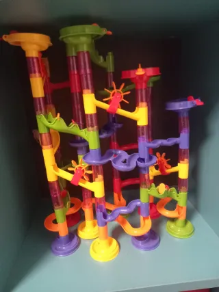 Juego de construcción Marble Race Game