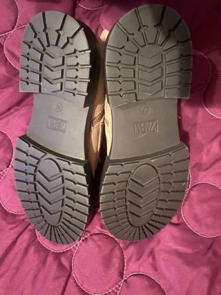 Botas militares camurça bege