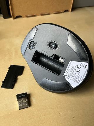 Ratón Ergonómico Vertical ISY IEM 1001 Negro