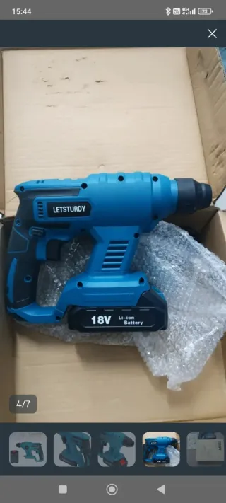 Taladro Inalámbrico 21V y Brocas