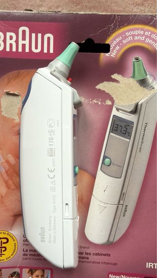 Termómetro Oído Braun ThermoScan IRT3020