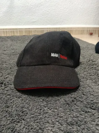 Gorra MAN TopUsed Negra