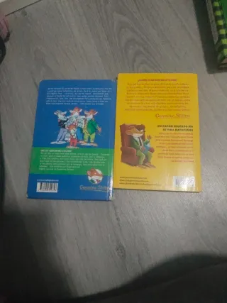 2 Libros Gerónimo Stilton