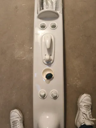 Columna Ducha Roca Blanca Nueva