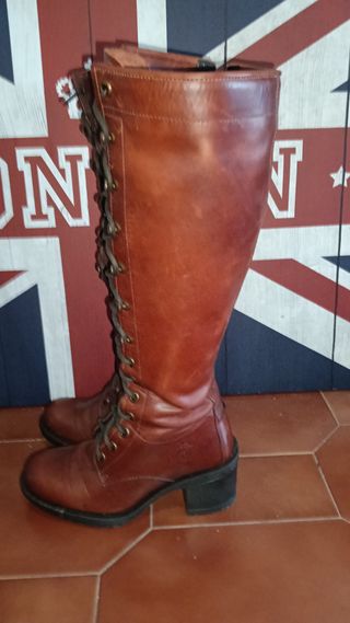 Botas de Montaria Fly London Castanhas Tam 36