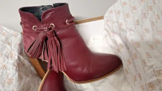 Botines Burdeos Talla 36