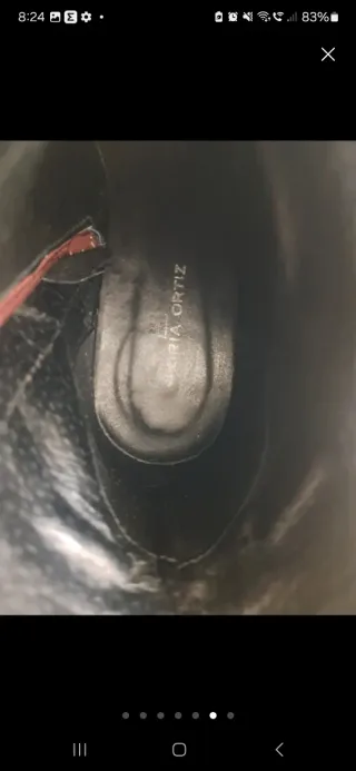 Botines Burdeos Talla 36