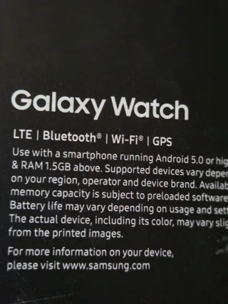 Samsung Galaxy Watch 46mm Bluetooth+LTE.