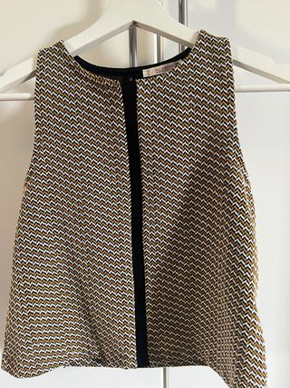 Top Pull&Bear Geométrico Talla S