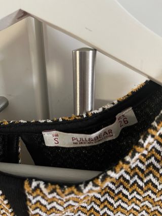 Top Pull&Bear Geométrico Talla S