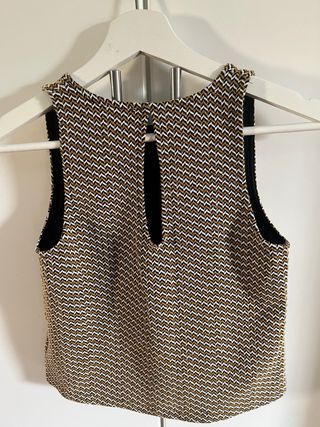 Top Pull&Bear Geométrico Talla S