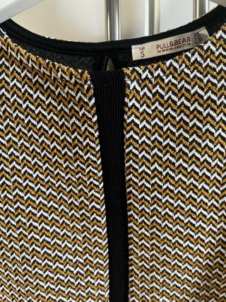 Top Pull&Bear Geométrico Talla S