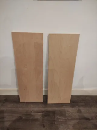 Baldas Estantería Billy Ikea 76x26 abedul