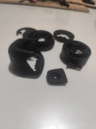 Tapadera y espaciadores, potencia Scott Spark