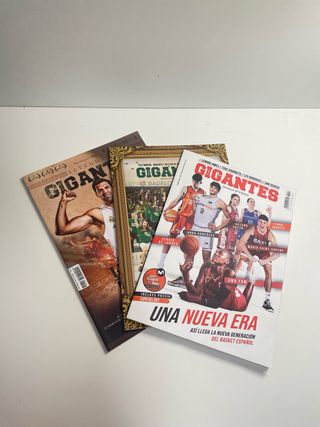 3 revistas gigantes de colección