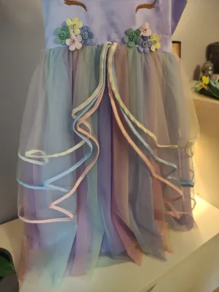 Disfraz Unicornio Arcoíris Niña