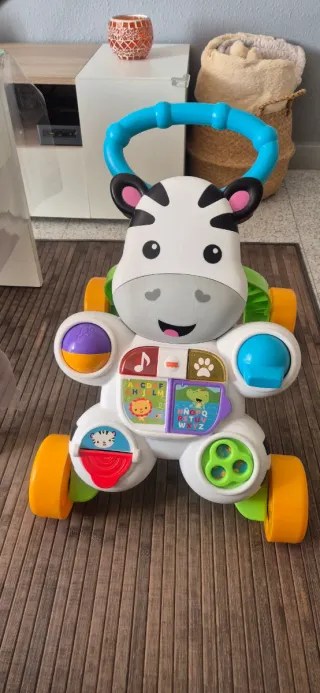 Andador correpasillos musical zebra