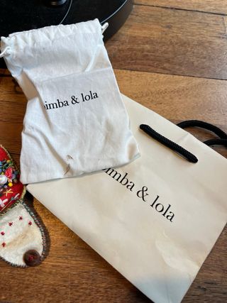 Pulsera de tela de bimba y Lola