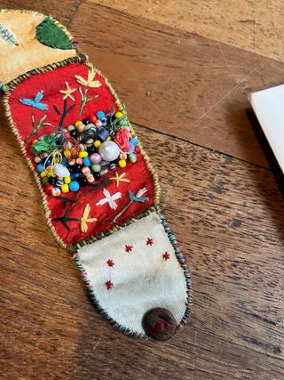 Pulsera de tela de bimba y Lola