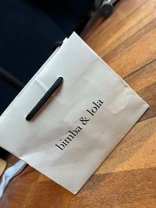 Pulsera de tela de bimba y Lola