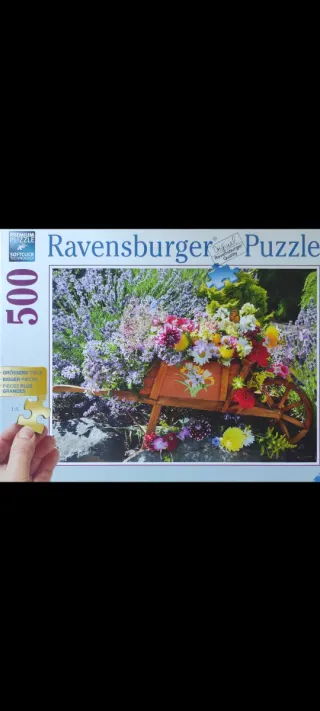 Puzzle Ravensburger 500 piezas Flores