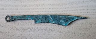 Moneda cuchillo China S. 600-200 A.C. REPRODUCCIÓN