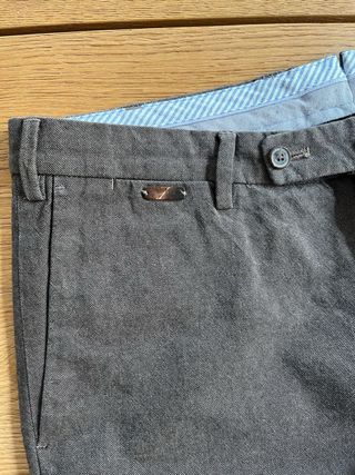 Pantalón Massimo Dutti Gris Talla 43