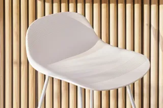 2 TABURETES BLANCOS MODERNOS! (Nuevos, sin abrir)