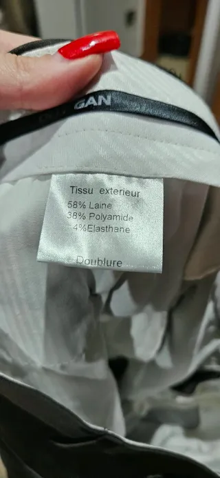 Traje Calvin Klein Hombre Gris Oscuro