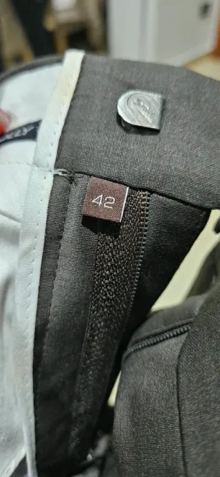 Traje Calvin Klein Hombre Gris Oscuro