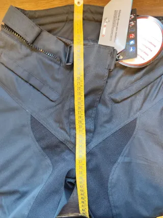 Pantalón de moto mujer color negro