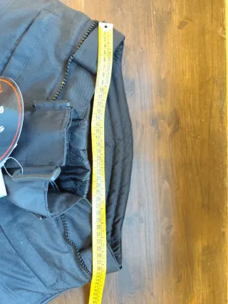 Pantalón de moto mujer color negro