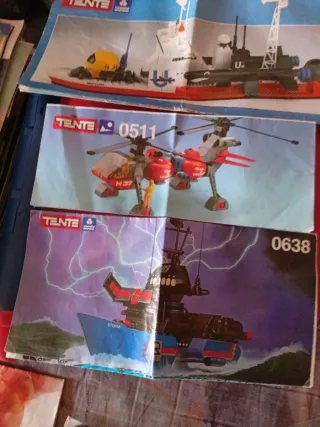 Baul conjuntos construcción Tente antigua