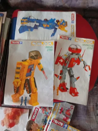 Baul conjuntos construcción Tente antigua