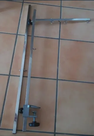 Barra sujeción peluquería canina