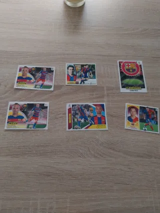 Lote cromos Iniesta FC Barcelona