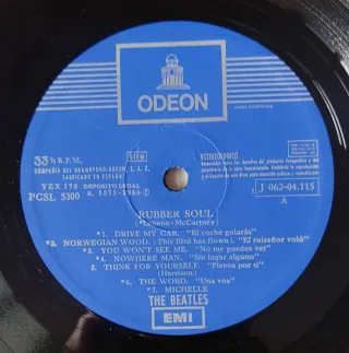 LP The Beatles 🇪🇦 - Rubber Soul LP