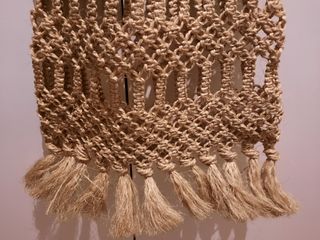 Bolso artesanal macramé cuerda