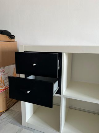 Estantería Kallax Ikea con cajones