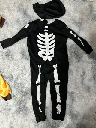Disfraz esqueleto infantil