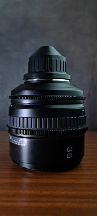 Objetivo Cine Sony CineAlta 35mm PL