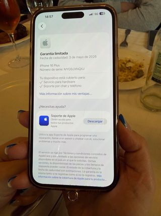 iPhone 16 Plus Rosa 256GB Nuevo