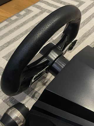 Volante PS4/PS3 con pedales, levas y palanca