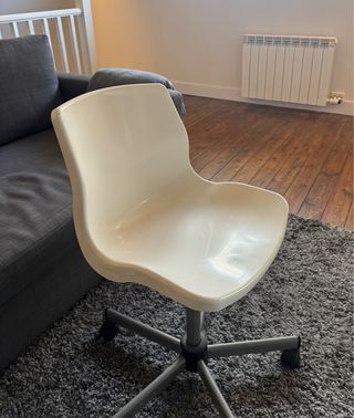 Pack 2 sillas giratoria blanca Ikea