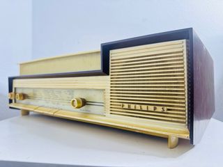Radio Tocadiscos Philips Válvulas 1960