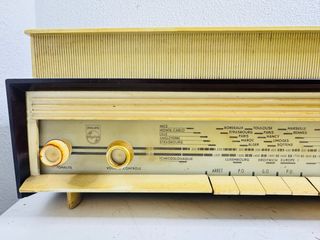 Radio Tocadiscos Philips Válvulas 1960