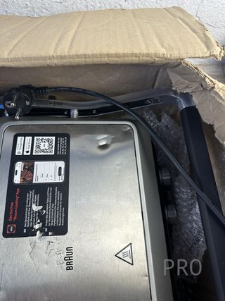 Plancha eléctrica Braun