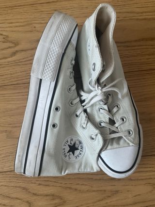 Botas Converse Verde Pastel. 39.5