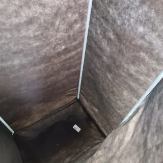 Armario burra Plegable Tela Negro